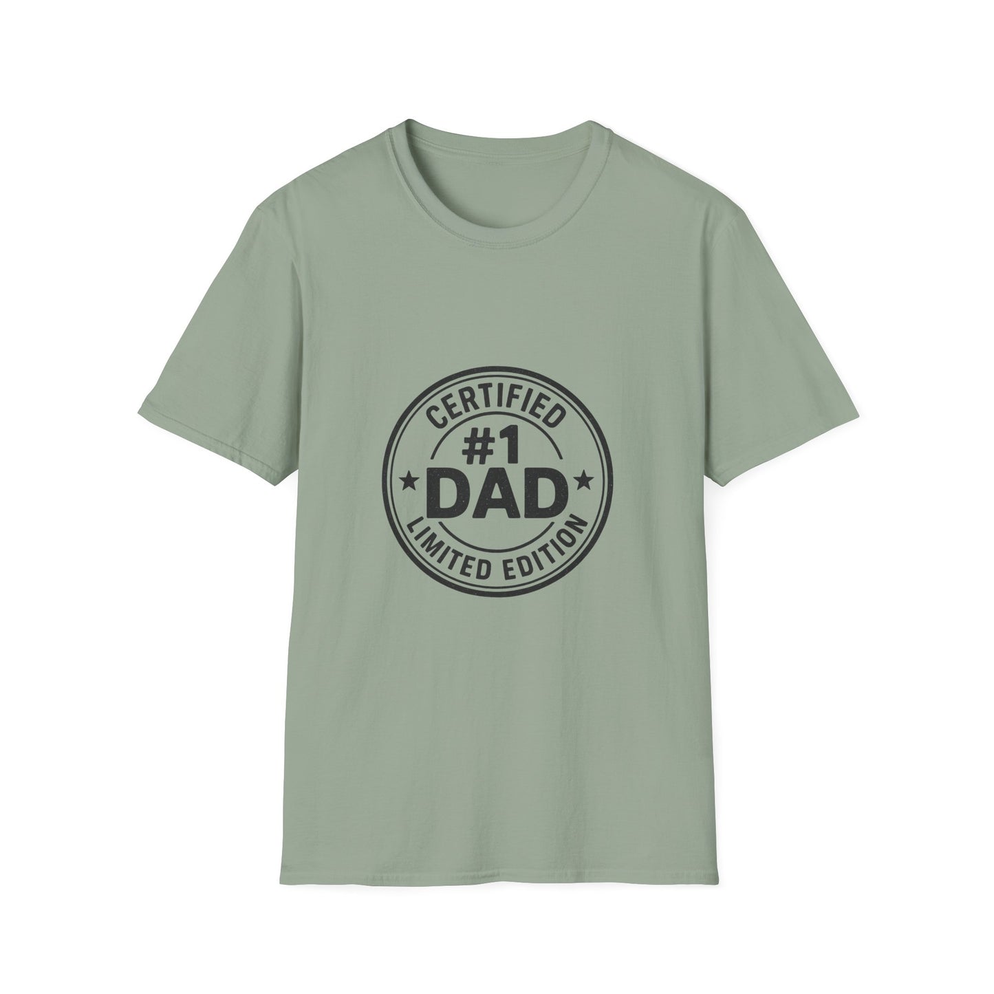 🧢#1 Dad Certified Unisex T-Shirt, Father's Day Gift, Limited Edition