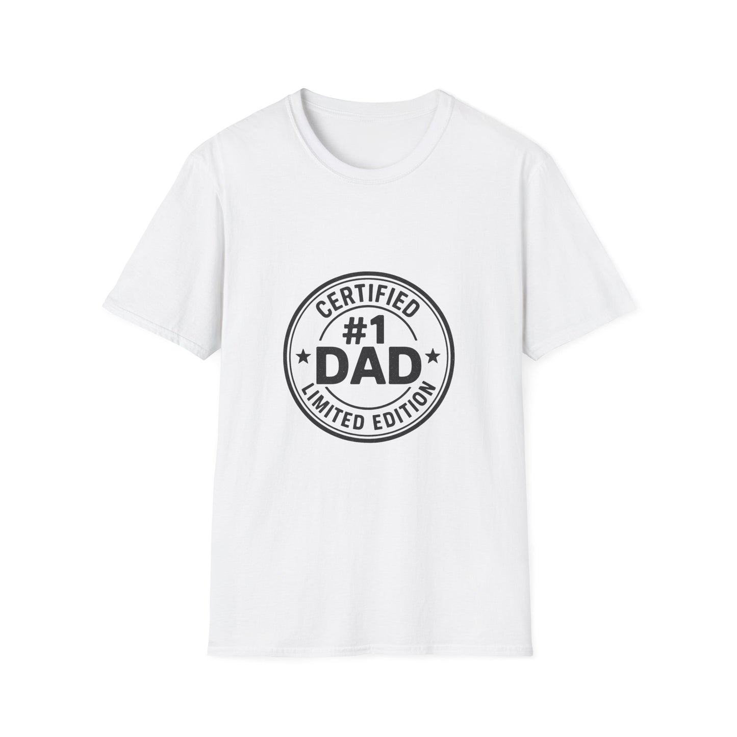 🧢#1 Dad Certified Unisex T-Shirt, Father's Day Gift, Limited Edition