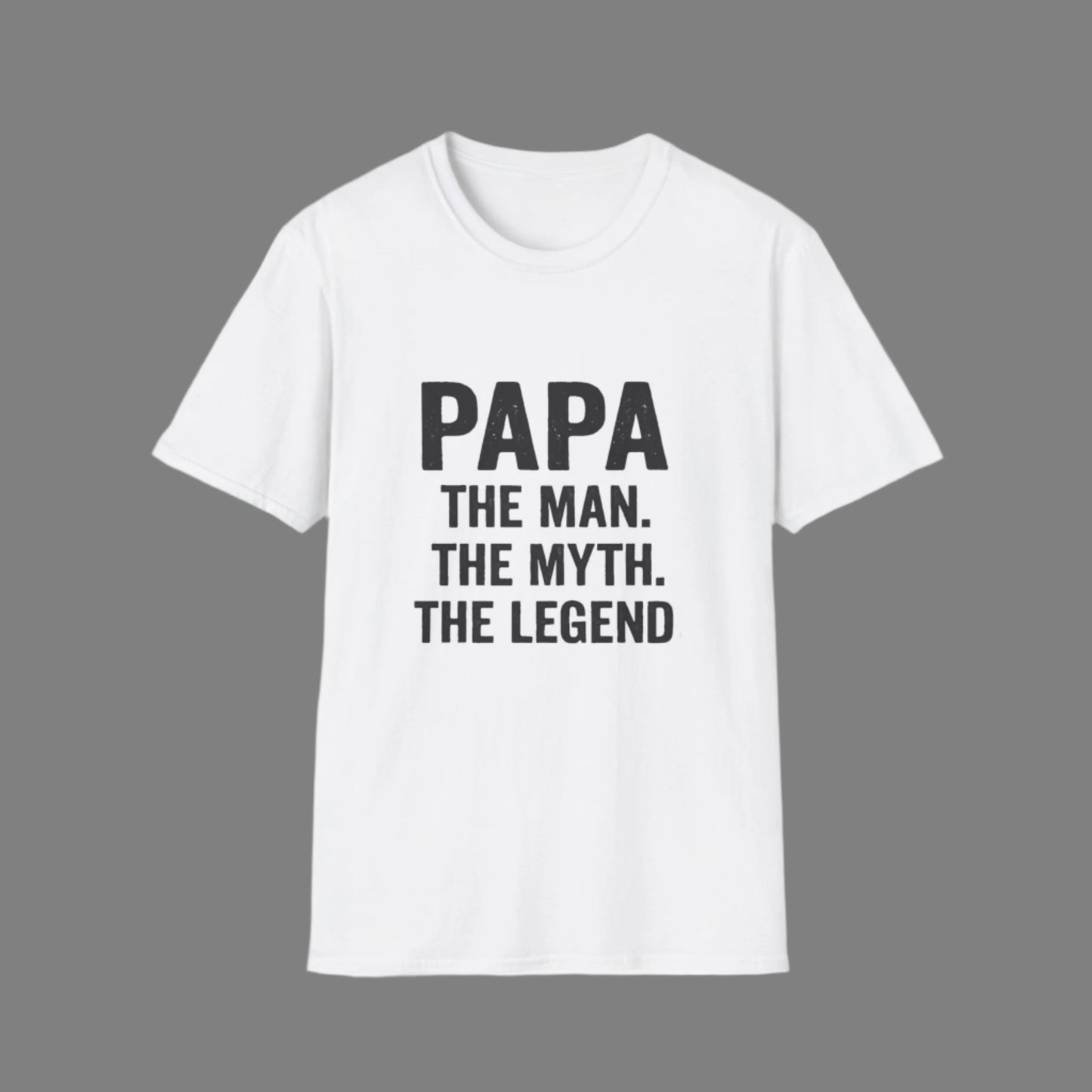 🧢 Papa The Man, The Myth, The Legend' Print | Perfect Gift for Father's Day