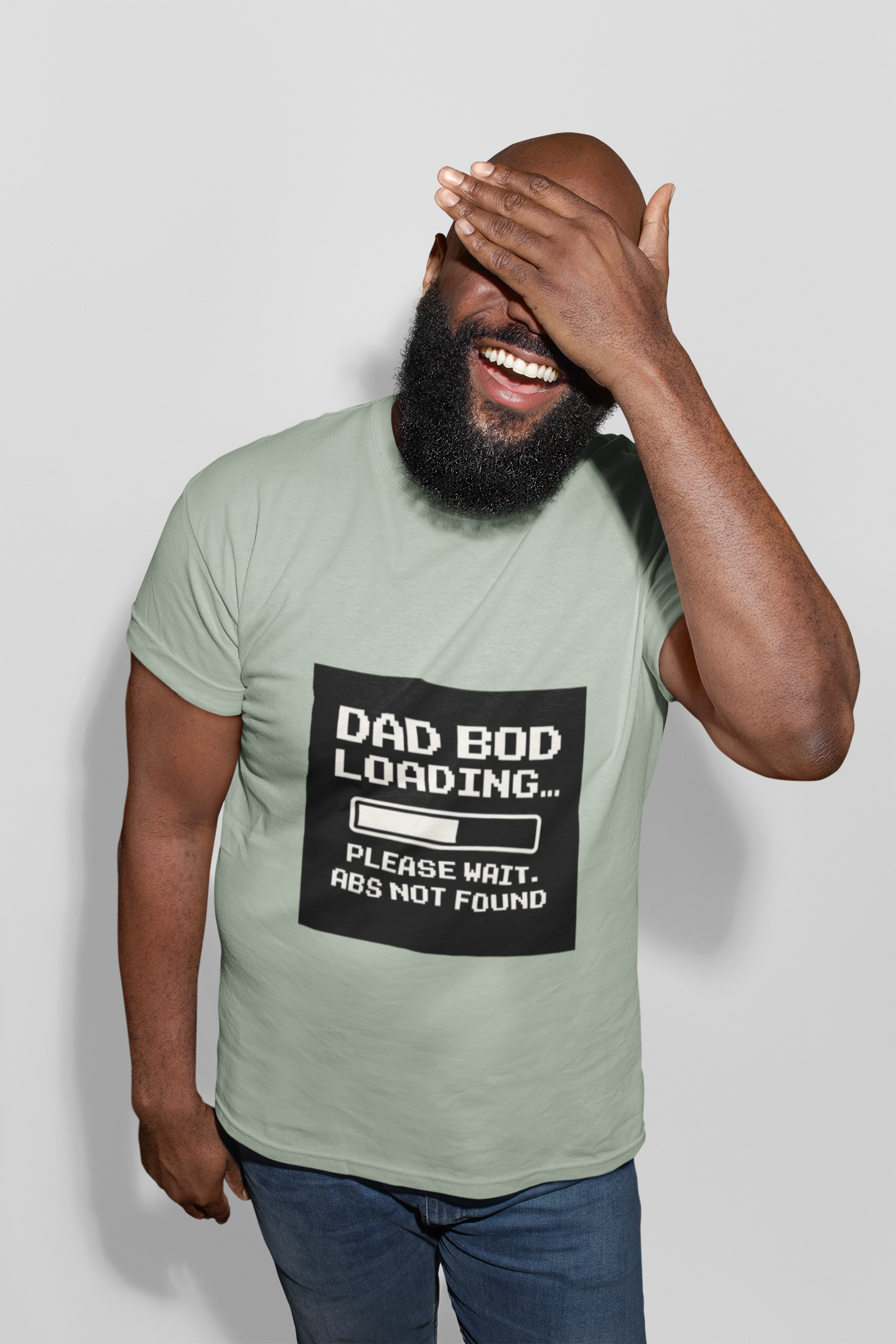 🧢 Dad Bod Loading- Humor T-Shirt