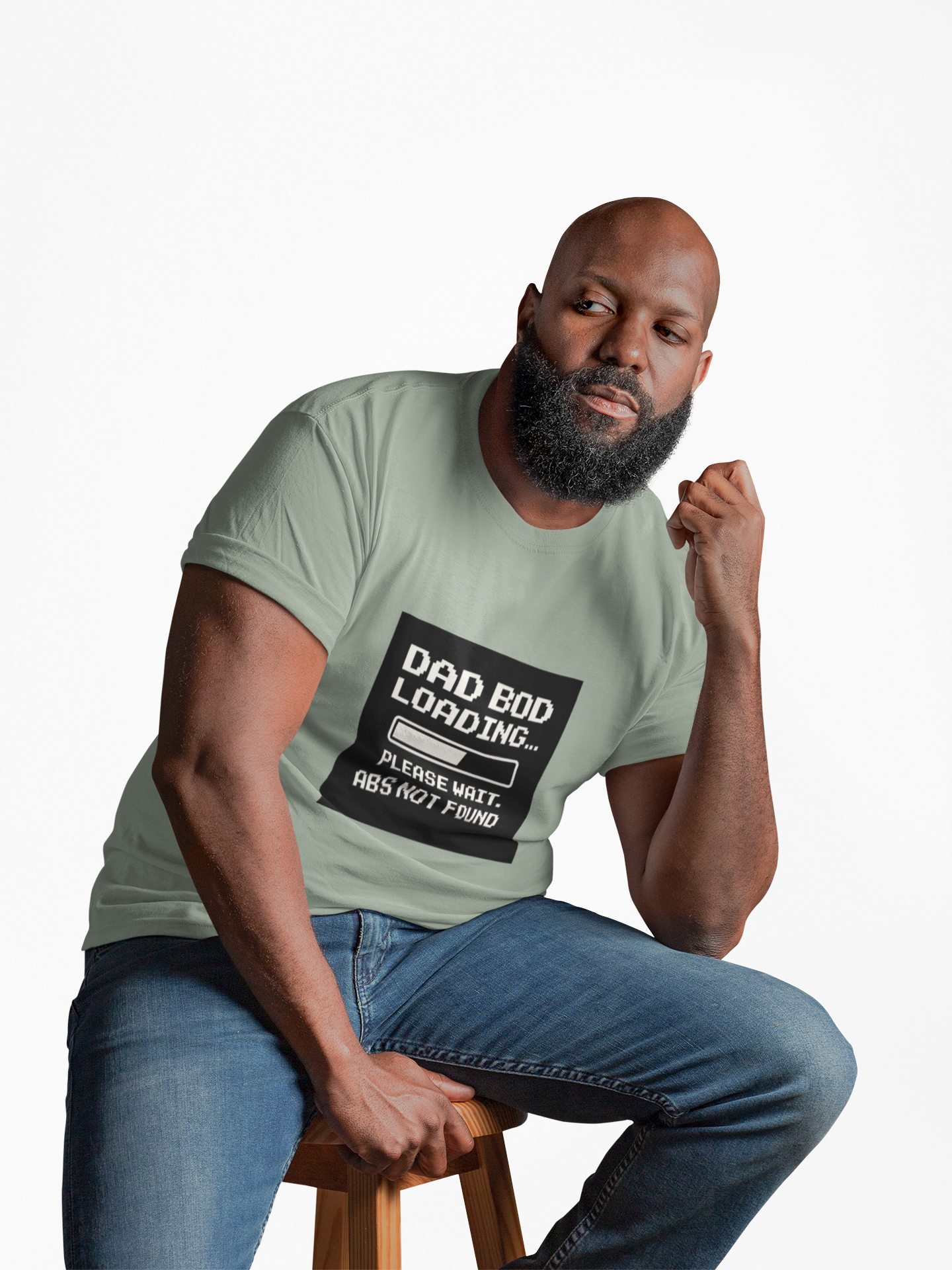 🧢 Dad Bod Loading- Humor T-Shirt