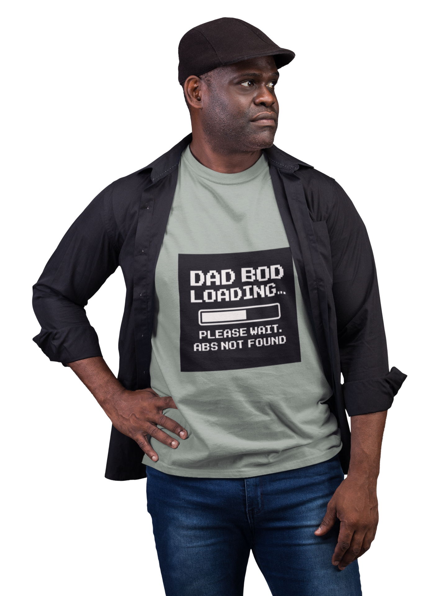 🧢 Dad Bod Loading- Humor T-Shirt