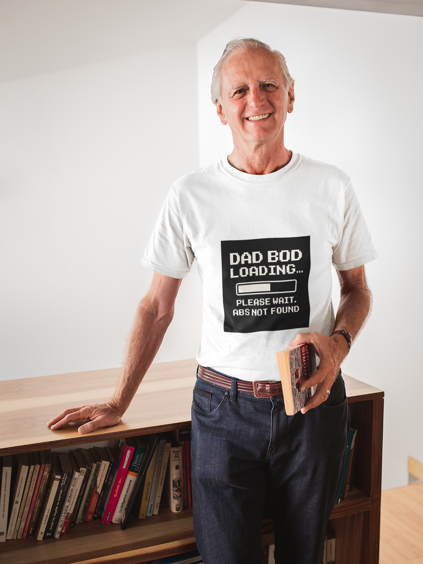 🧢 Dad Bod Loading- Humor T-Shirt