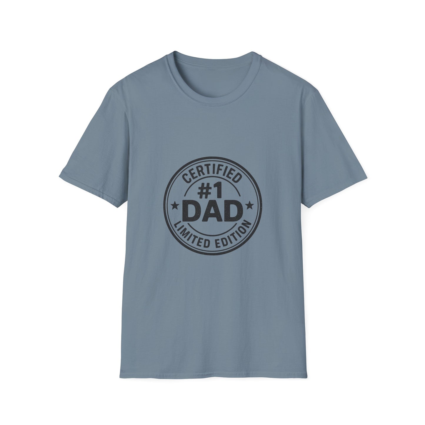 🧢#1 Dad Certified Unisex T-Shirt, Father's Day Gift, Limited Edition