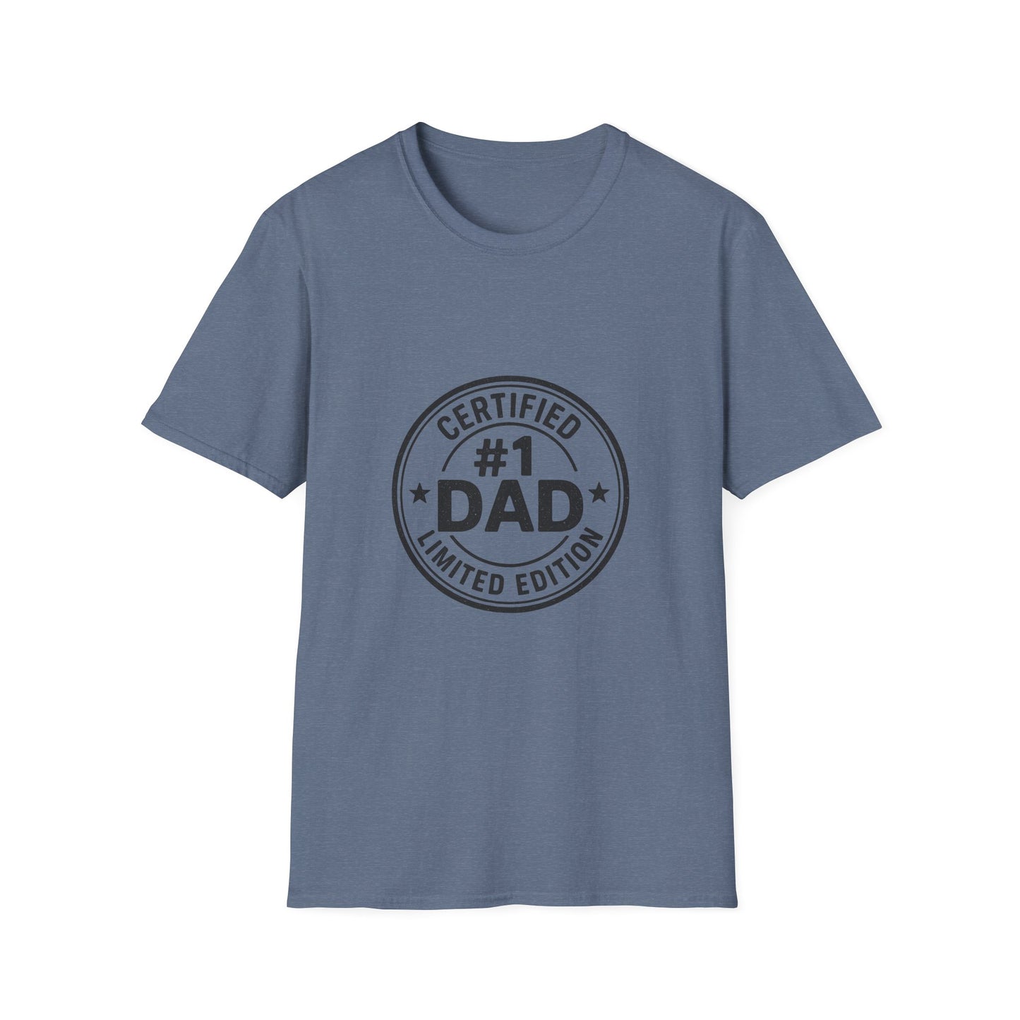 🧢#1 Dad Certified Unisex T-Shirt, Father's Day Gift, Limited Edition