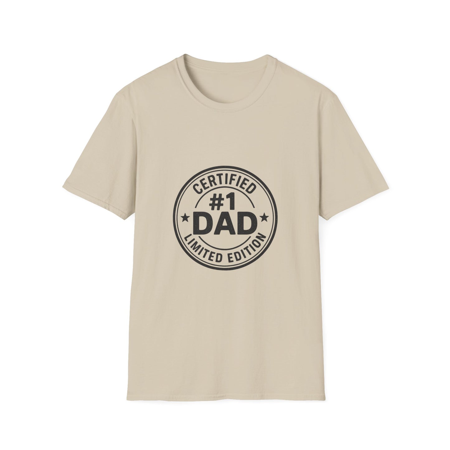 🧢#1 Dad Certified Unisex T-Shirt, Father's Day Gift, Limited Edition
