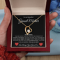 π Heartfelt GrandMother From Your Grandson Forever Love Necklace
