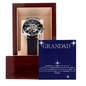 ⌚ Grandad - Openwork Watch with Mahogany Luxury LED Box