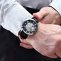⌚ Grandad - Openwork Watch with Mahogany Luxury LED Box