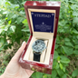 ⌚Stepdad- Openwork Watch with Mahogany Luxury LED Box