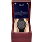 ⌚ DAD - Wooden Watch with Mahogany Luxury LED Box