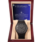 ⌚Stepdad- Wooden Watch with Mahogany Luxury LED Box