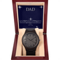 ⌚ DAD - Wooden Watch with Mahogany Luxury LED Box