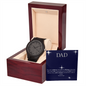 ⌚ DAD - Wooden Watch with Mahogany Luxury LED Box
