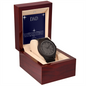 ⌚ DAD - Wooden Watch with Mahogany Luxury LED Box