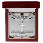 ✨Graduation 2025 Cuban Chain With Artisan Cross Necklace