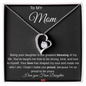 💕Heartfelt Mom From Daughter Forever love Necklace