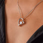 💕Heartfelt Mom From Daughter Forever love Necklace