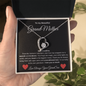 π Heartfelt GrandMother From Your Grandson Forever Love Necklace
