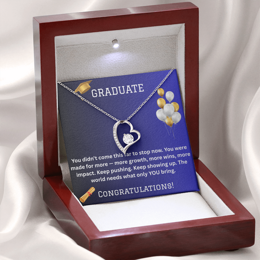 💕Graduate Forever Love Necklace